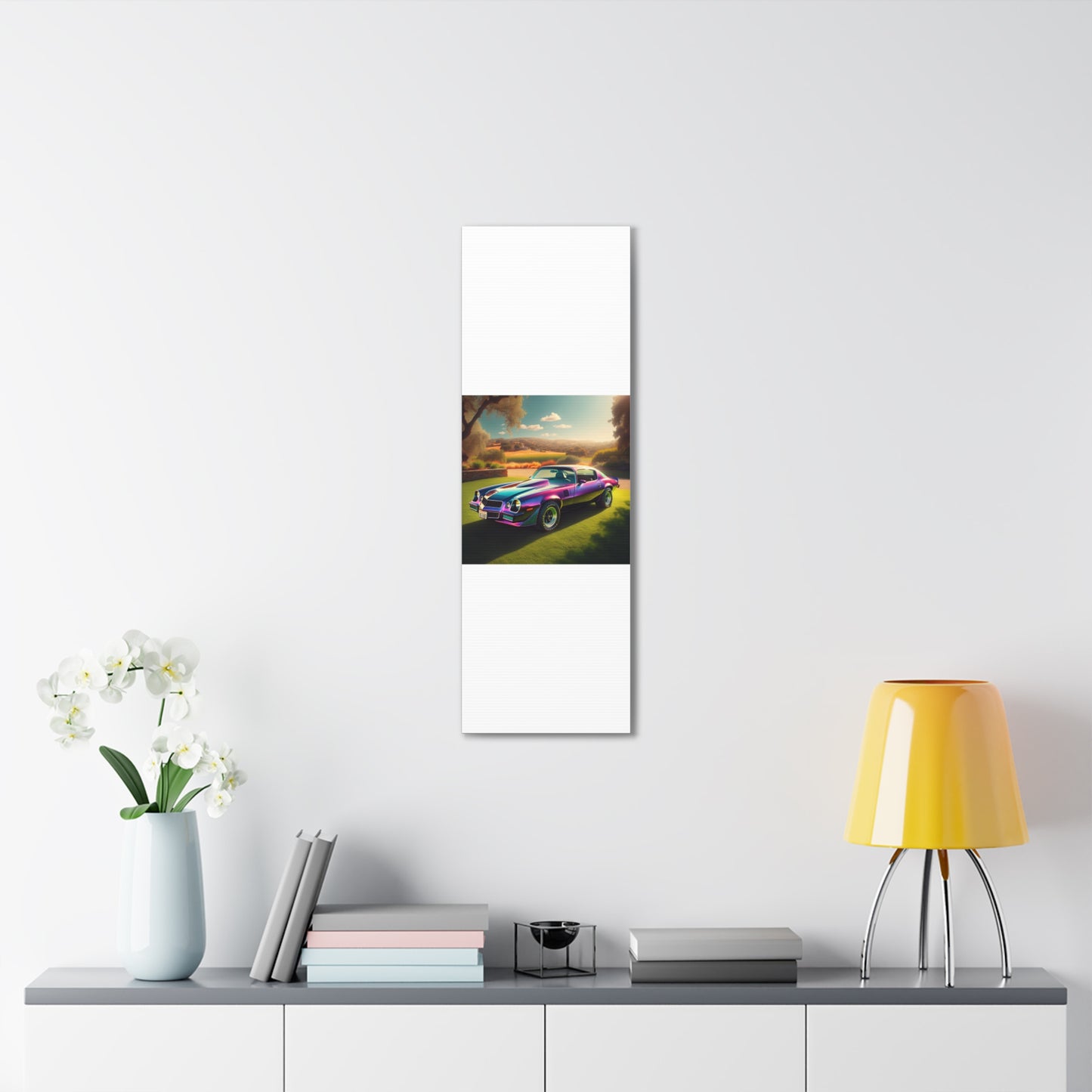 1979 Camaro Purple -- Canvas Gallery Wraps
