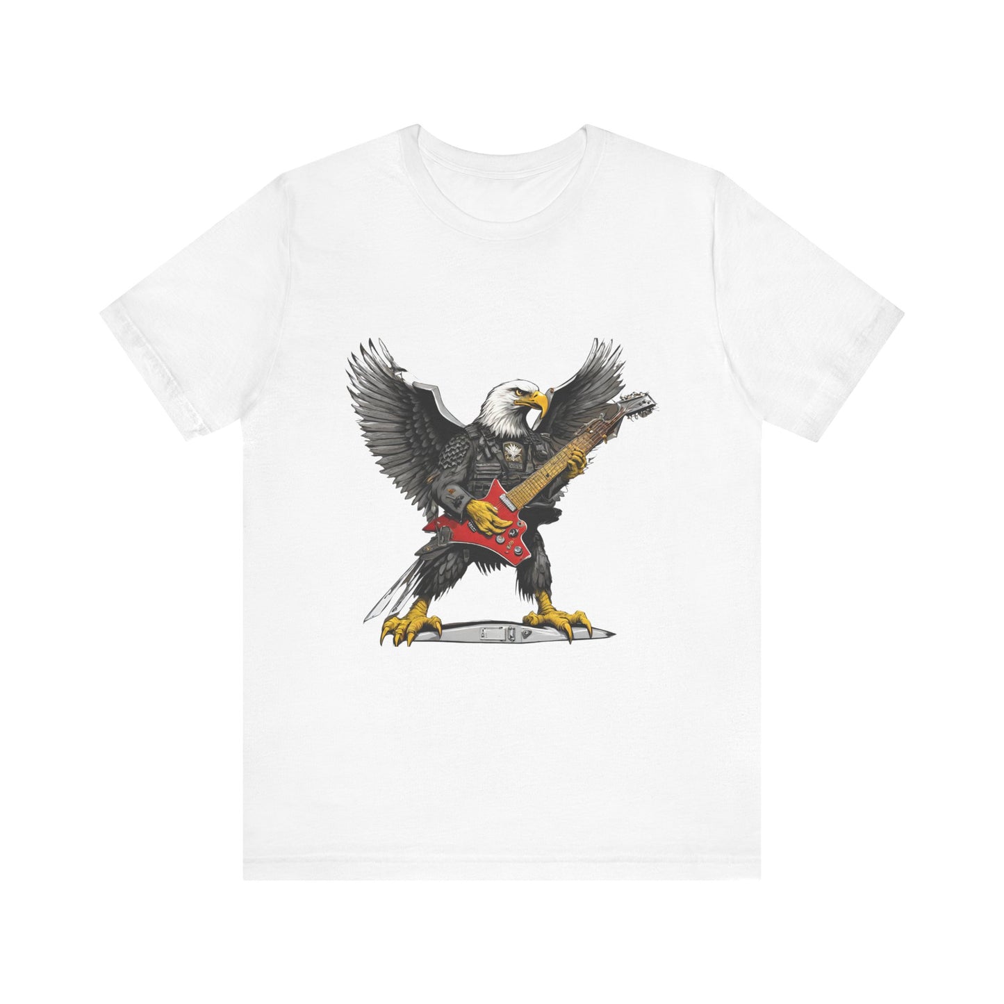 Jammin" Eagle--Unisex Jersey Short Sleeve Tee