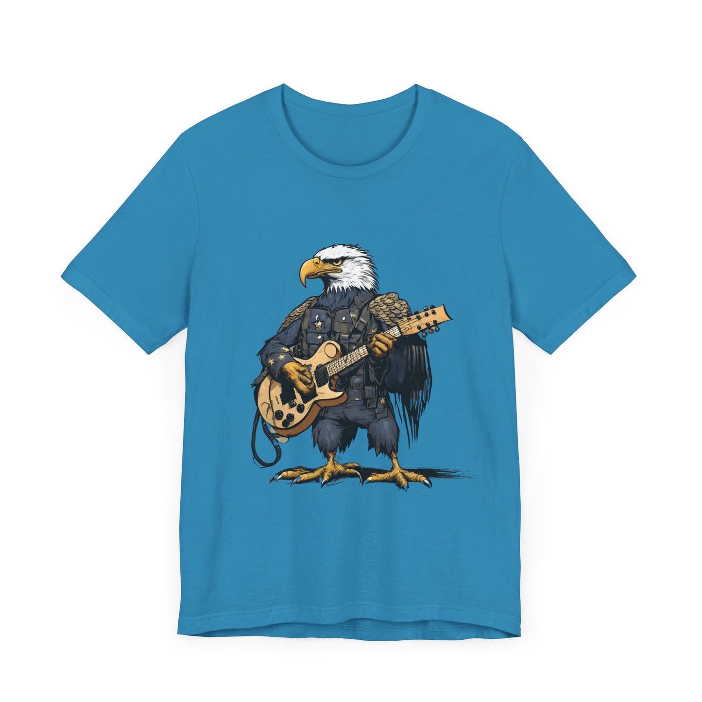 American Eagle Rock--Unisex Jersey Short Sleeve Tee