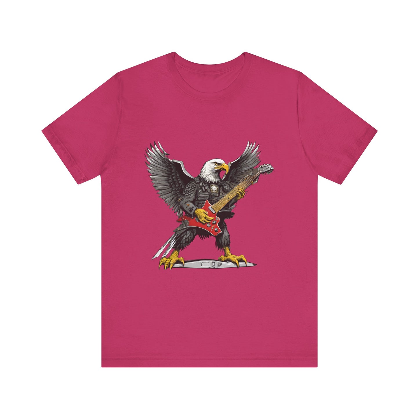 Jammin" Eagle--Unisex Jersey Short Sleeve Tee