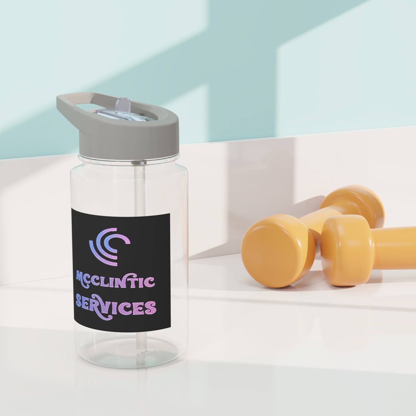 McClintic Services Tritan Water Bottle