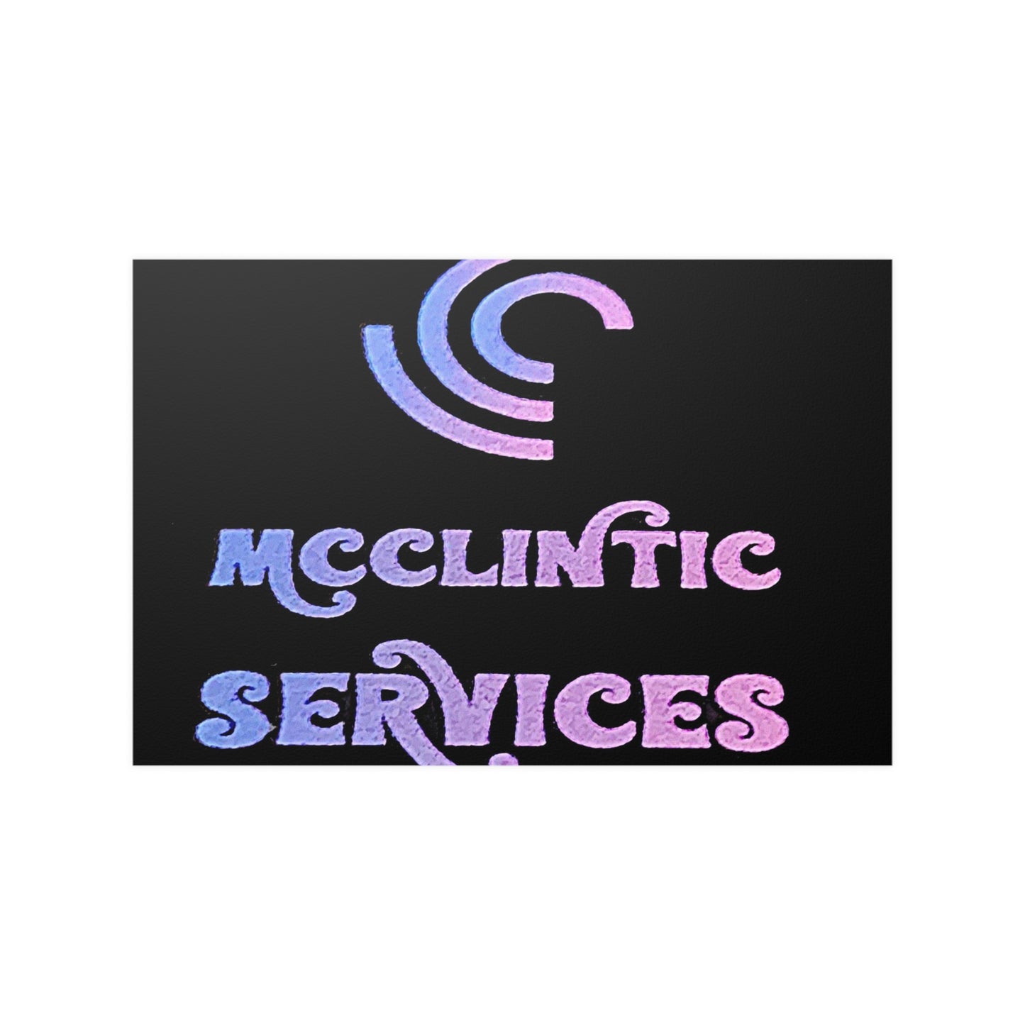 McClintic Services Satin Posters (210gsm)