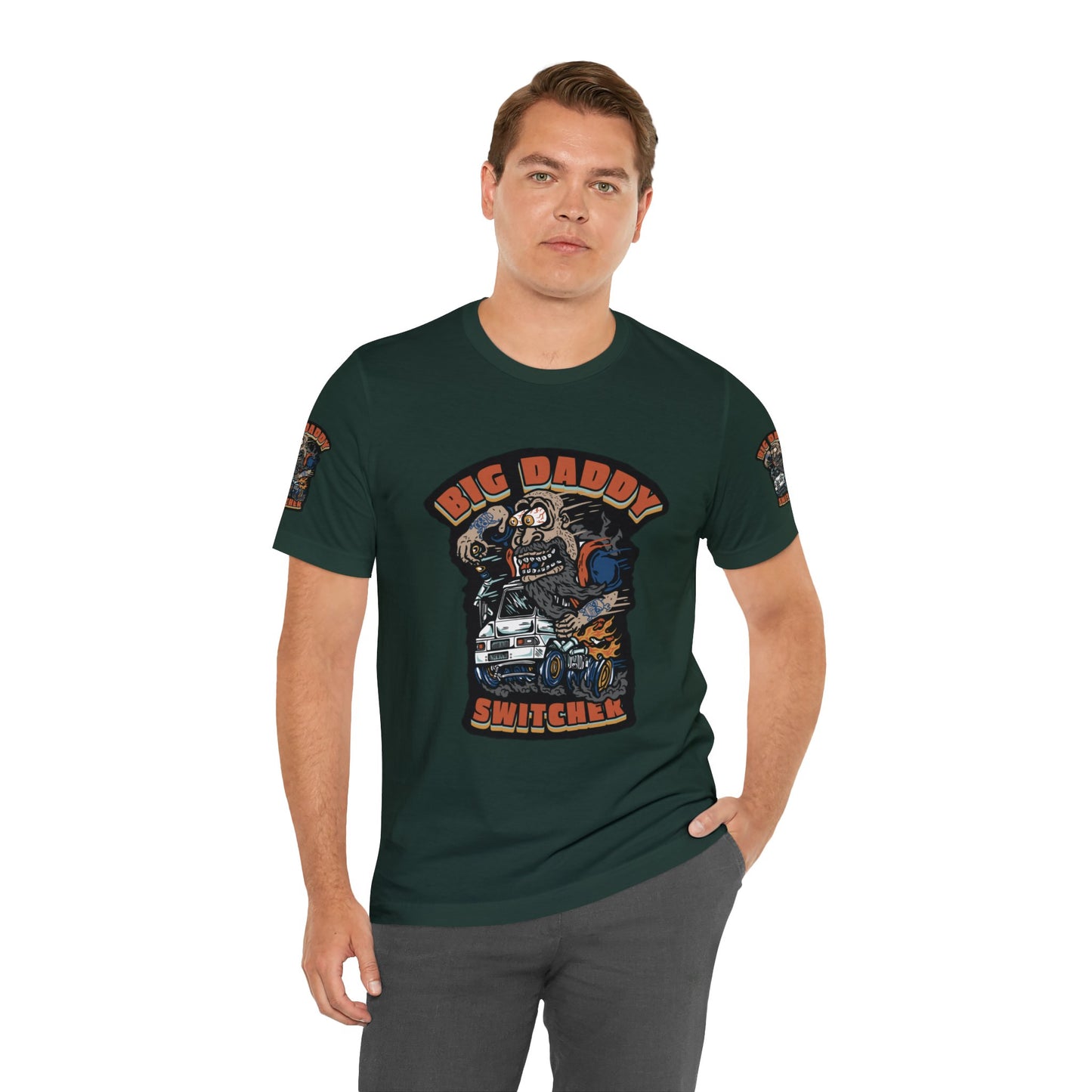 Big Daddy Switcher--Unisex Jersey Short Sleeve Tee