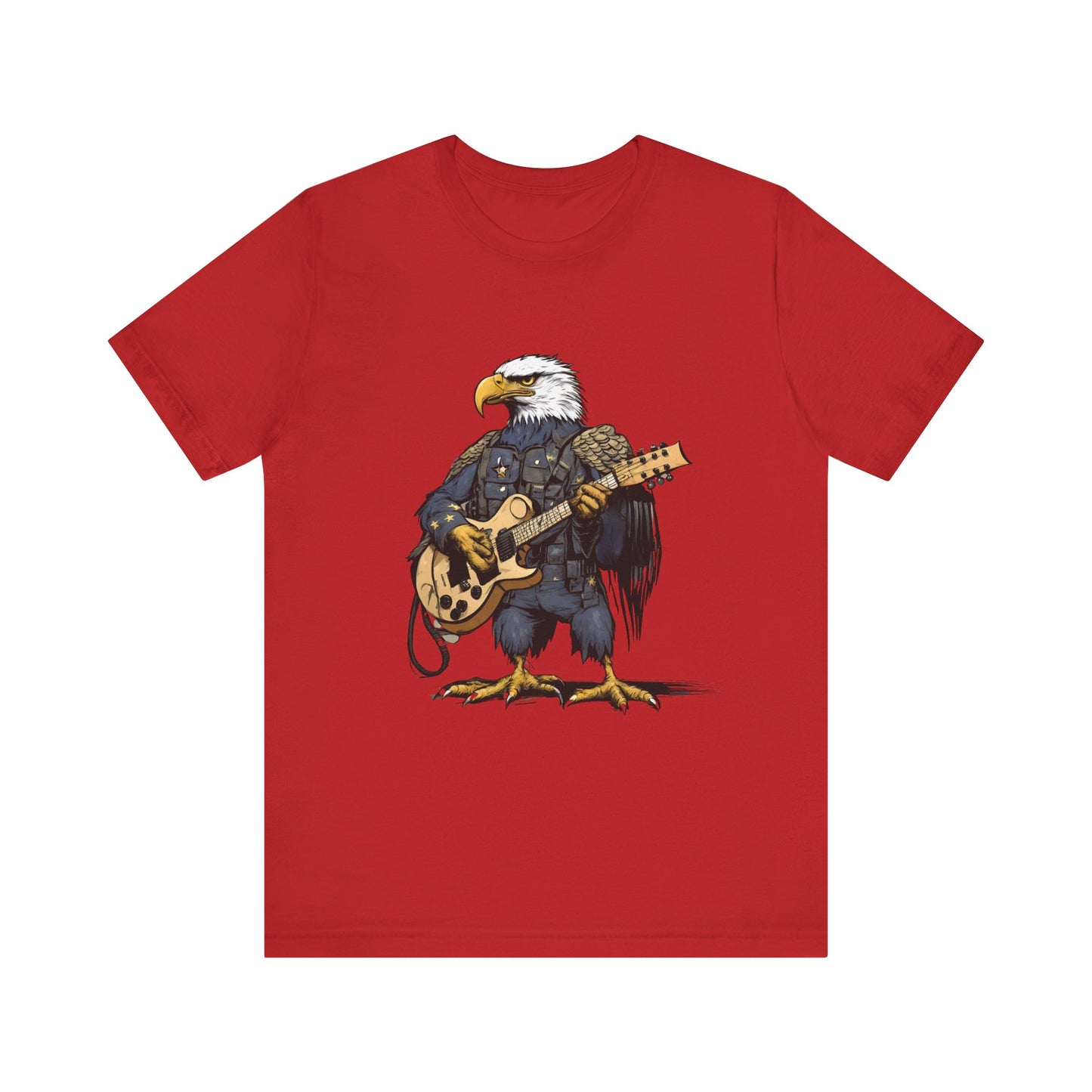 American Eagle Rock--Unisex Jersey Short Sleeve Tee