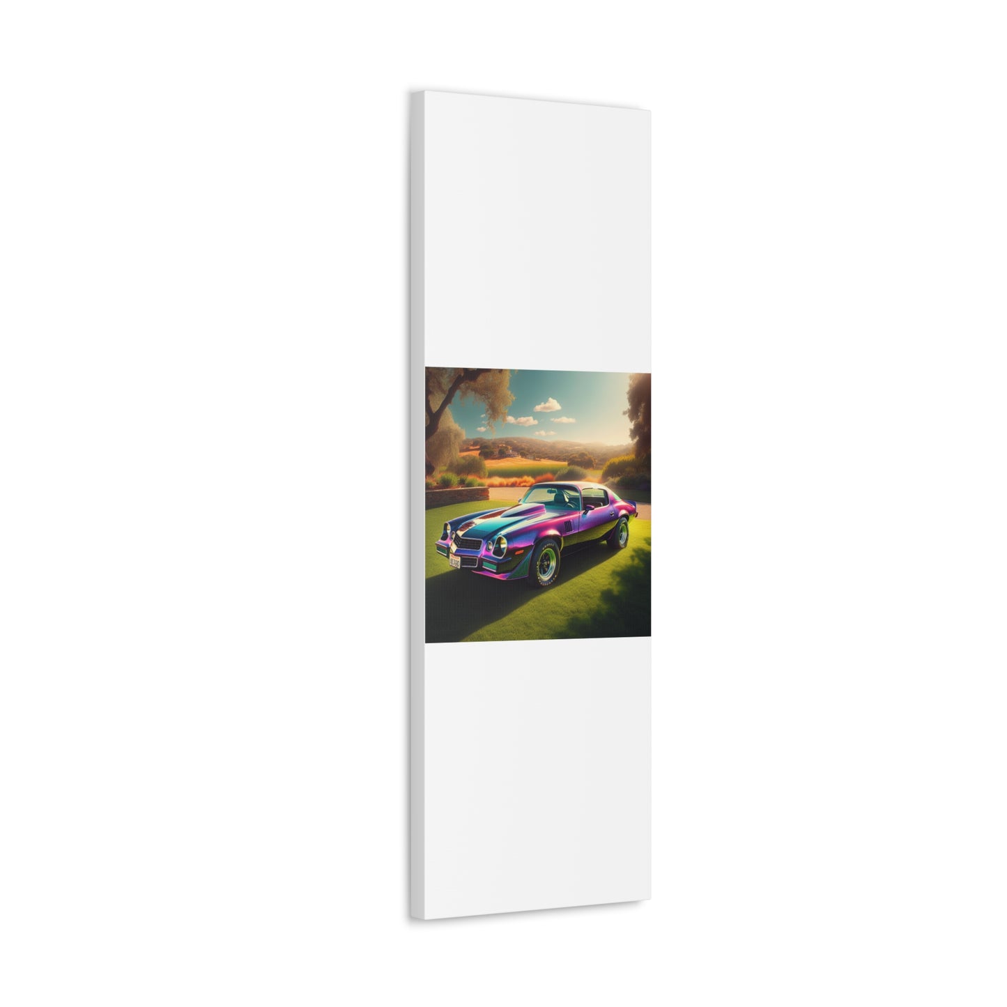 1979 Camaro Purple -- Canvas Gallery Wraps