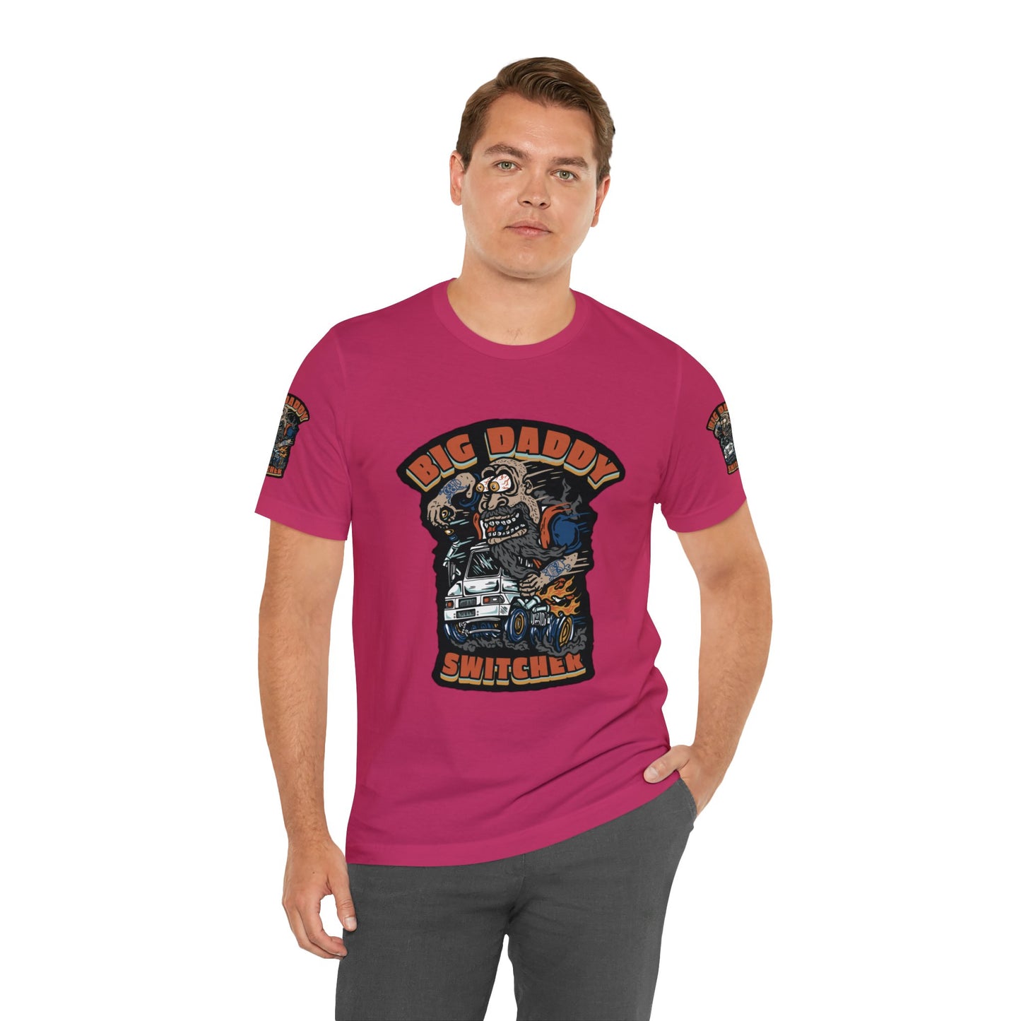 Big Daddy Switcher--Unisex Jersey Short Sleeve Tee