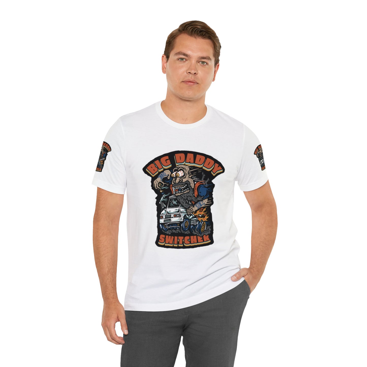 Big Daddy Switcher--Unisex Jersey Short Sleeve Tee