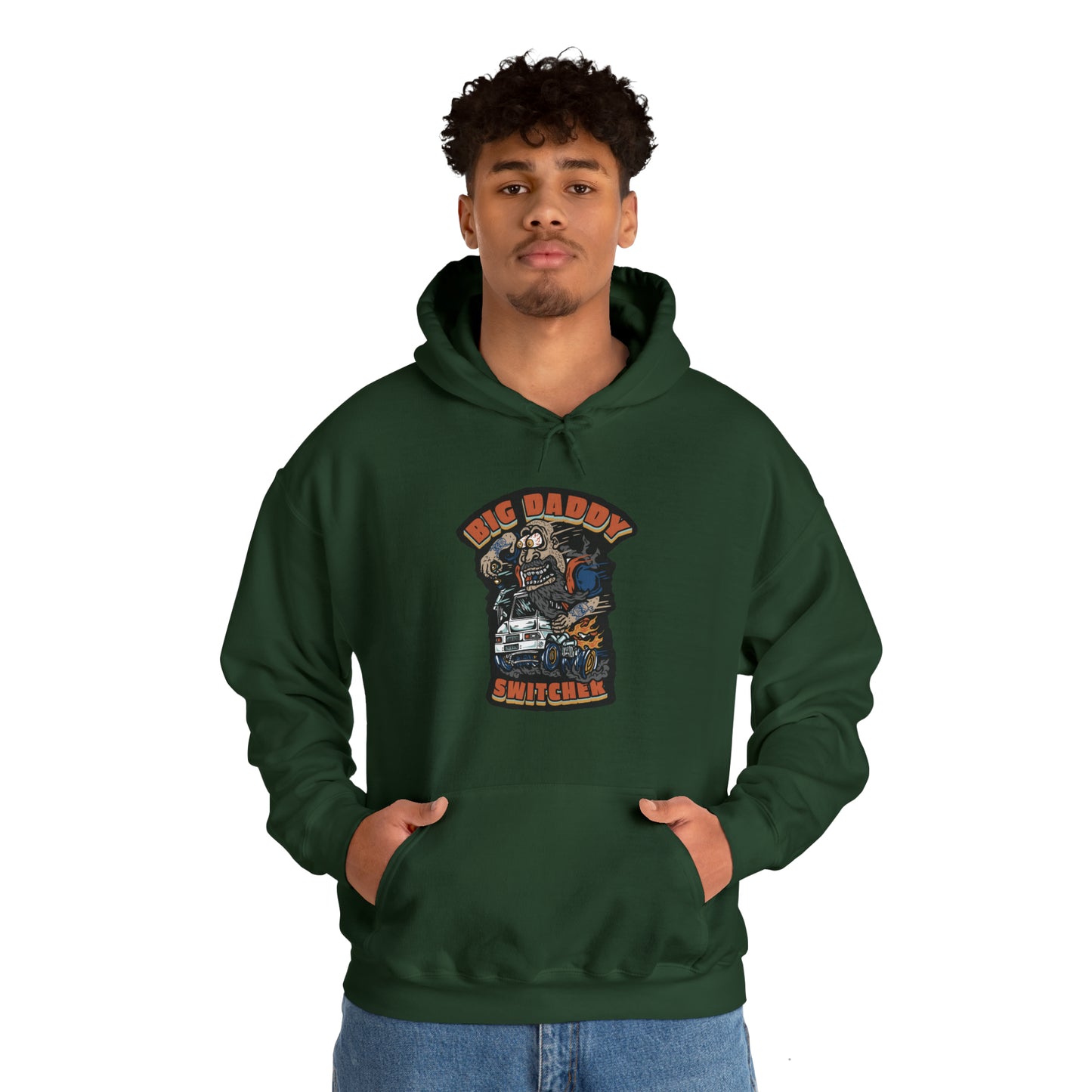 Big Daddy Switcher--Unisex Heavy Blend™ Hooded Sweatshirt