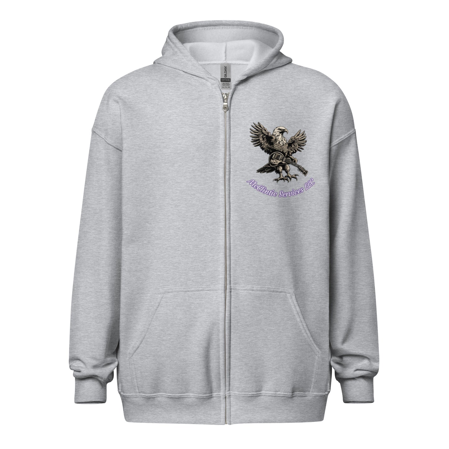 McClintic Services LLC--Unisex heavy blend zip hoodie