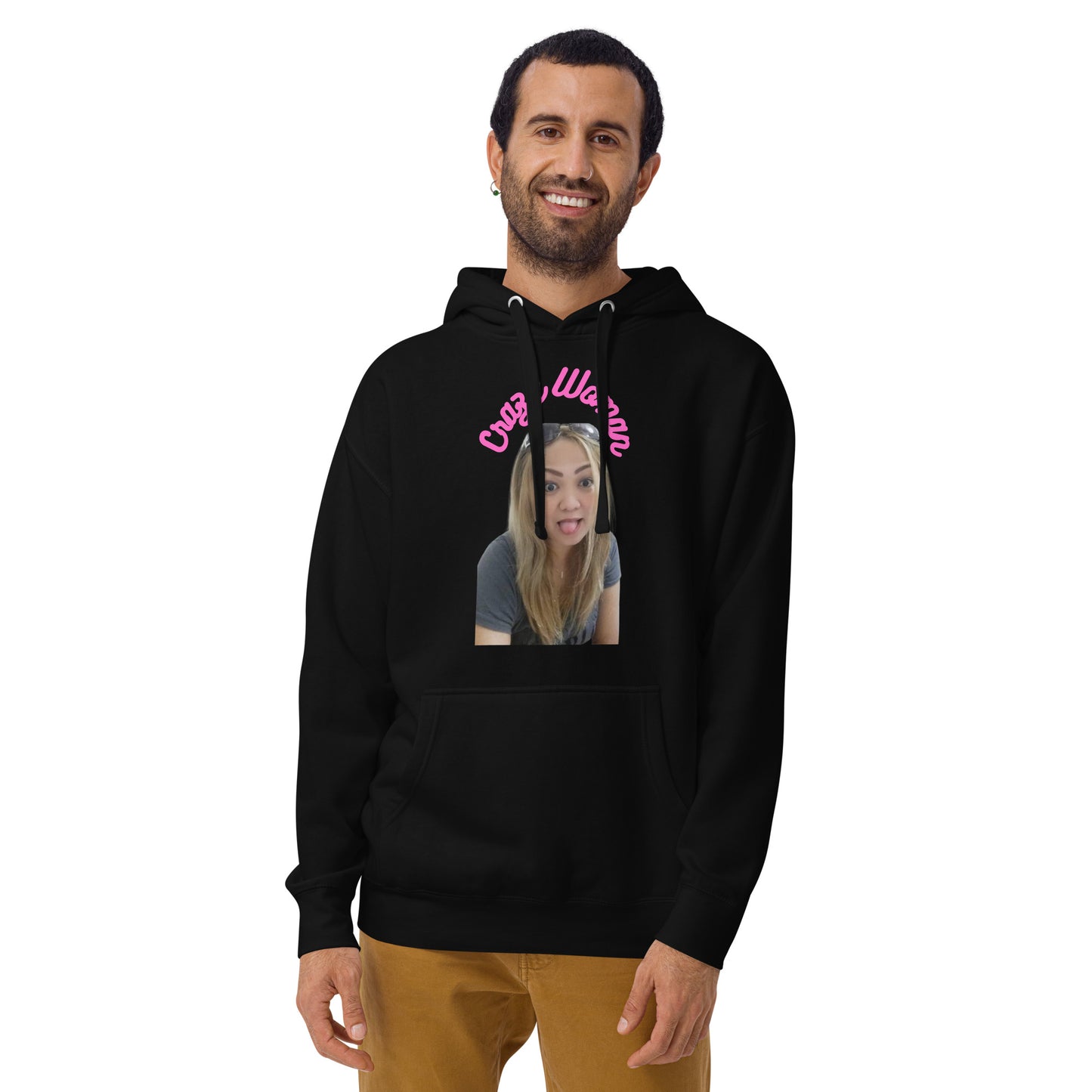 Crazy Woman - Unisex Hoodie