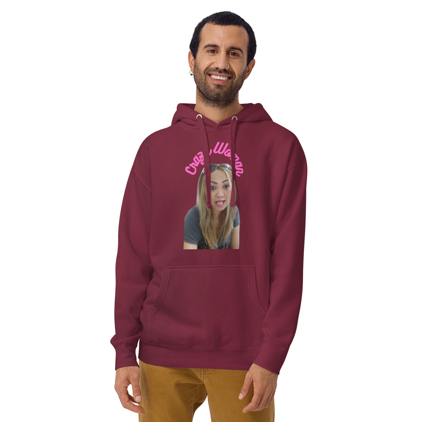 Crazy Woman - Unisex Hoodie