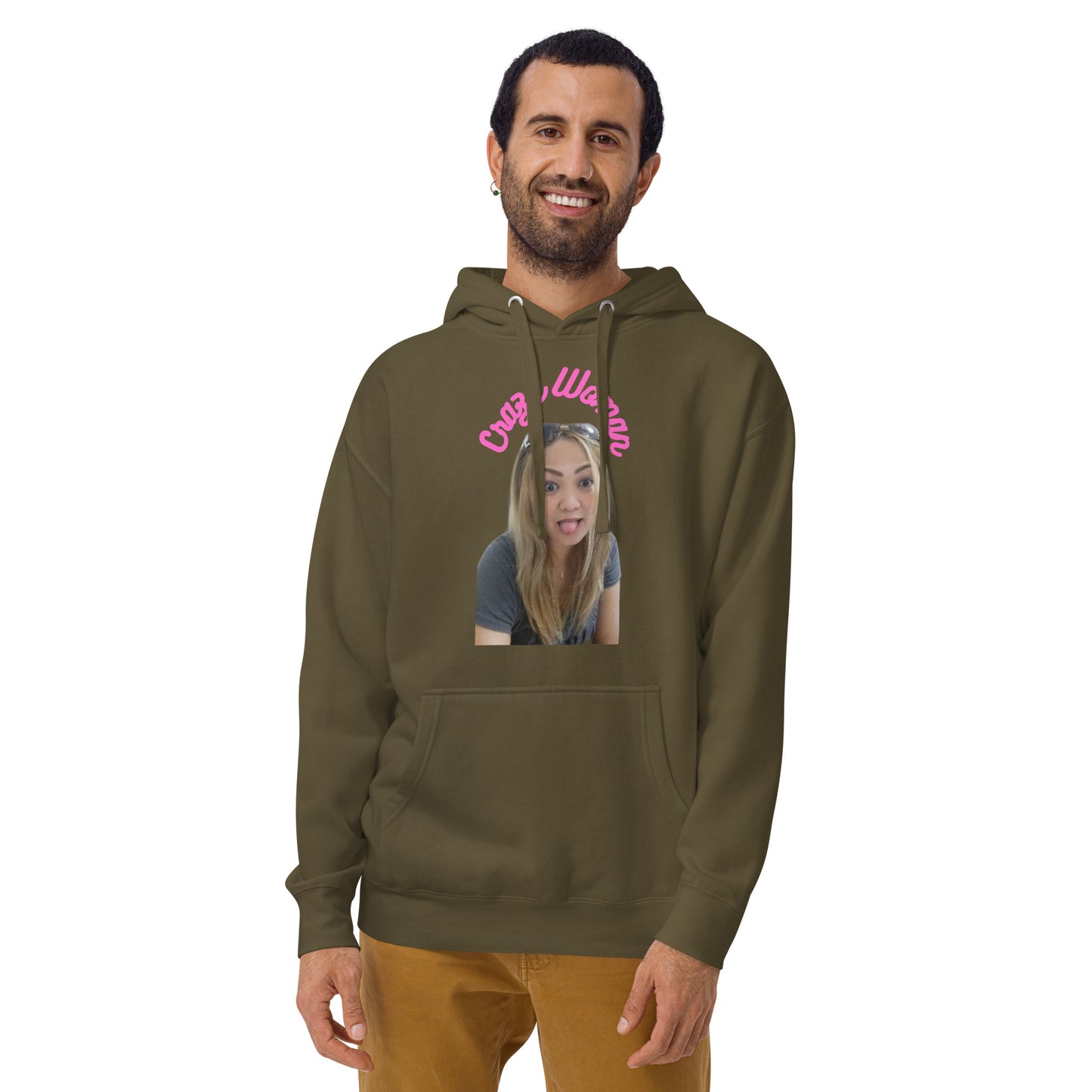 Crazy Woman - Unisex Hoodie