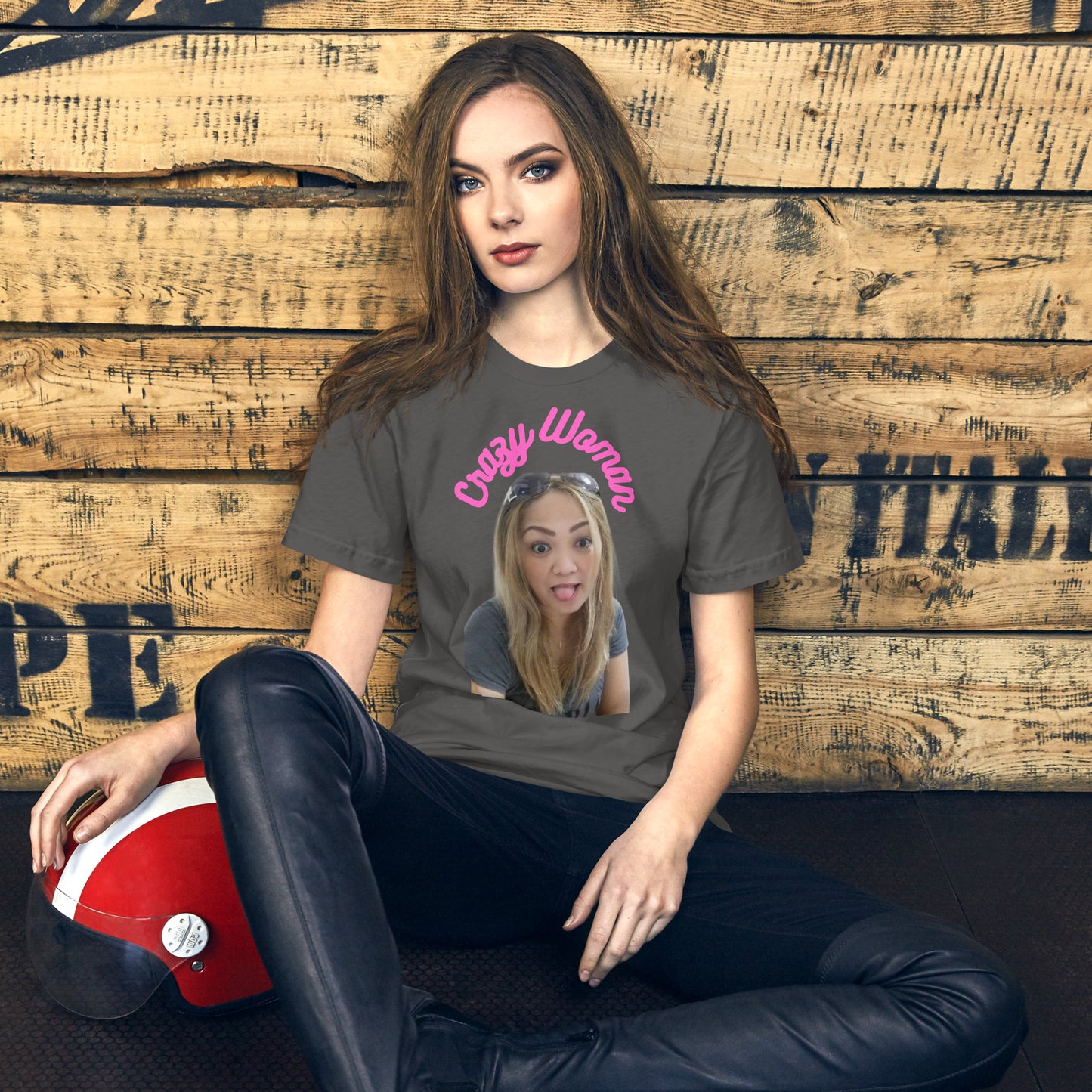 Crazy Woman - Extra colors -Unisex t-shirt