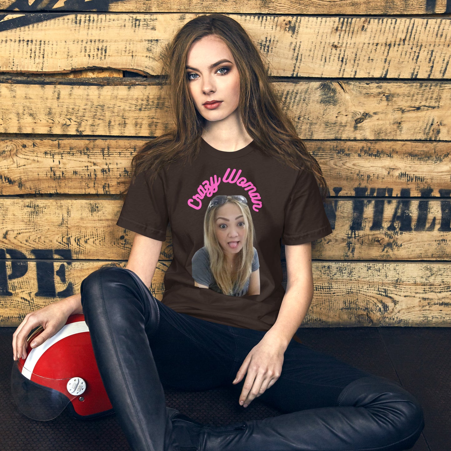 Crazy Woman - Extra colors -Unisex t-shirt