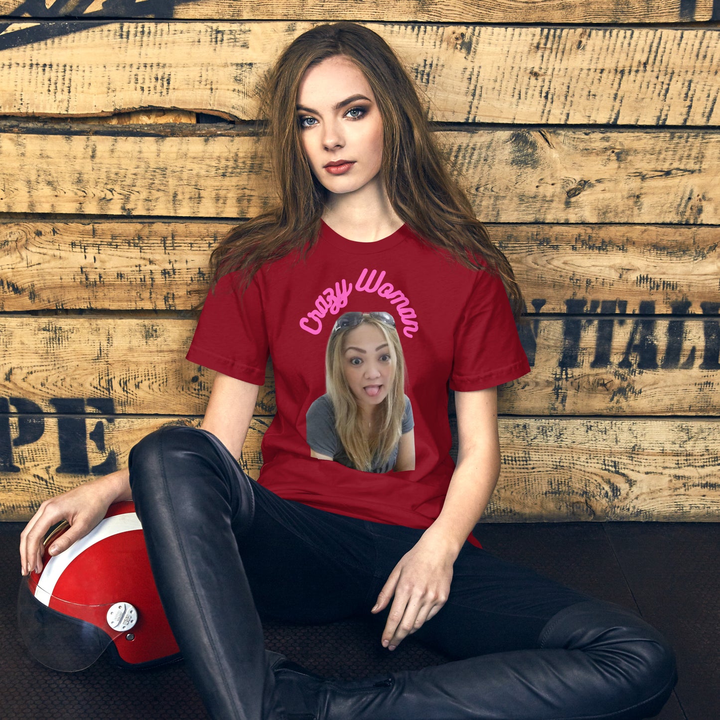 Crazy Woman - Extra colors -Unisex t-shirt