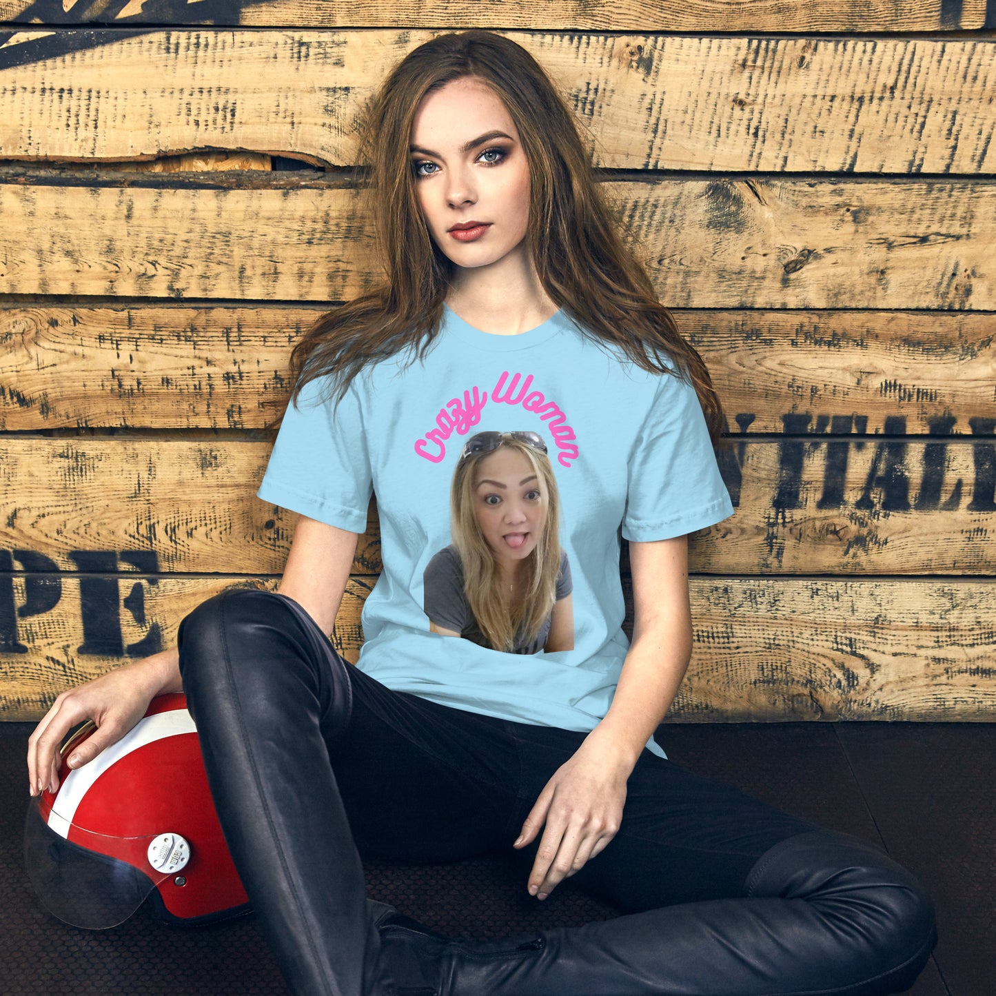 Crazy Woman - Extra colors -Unisex t-shirt