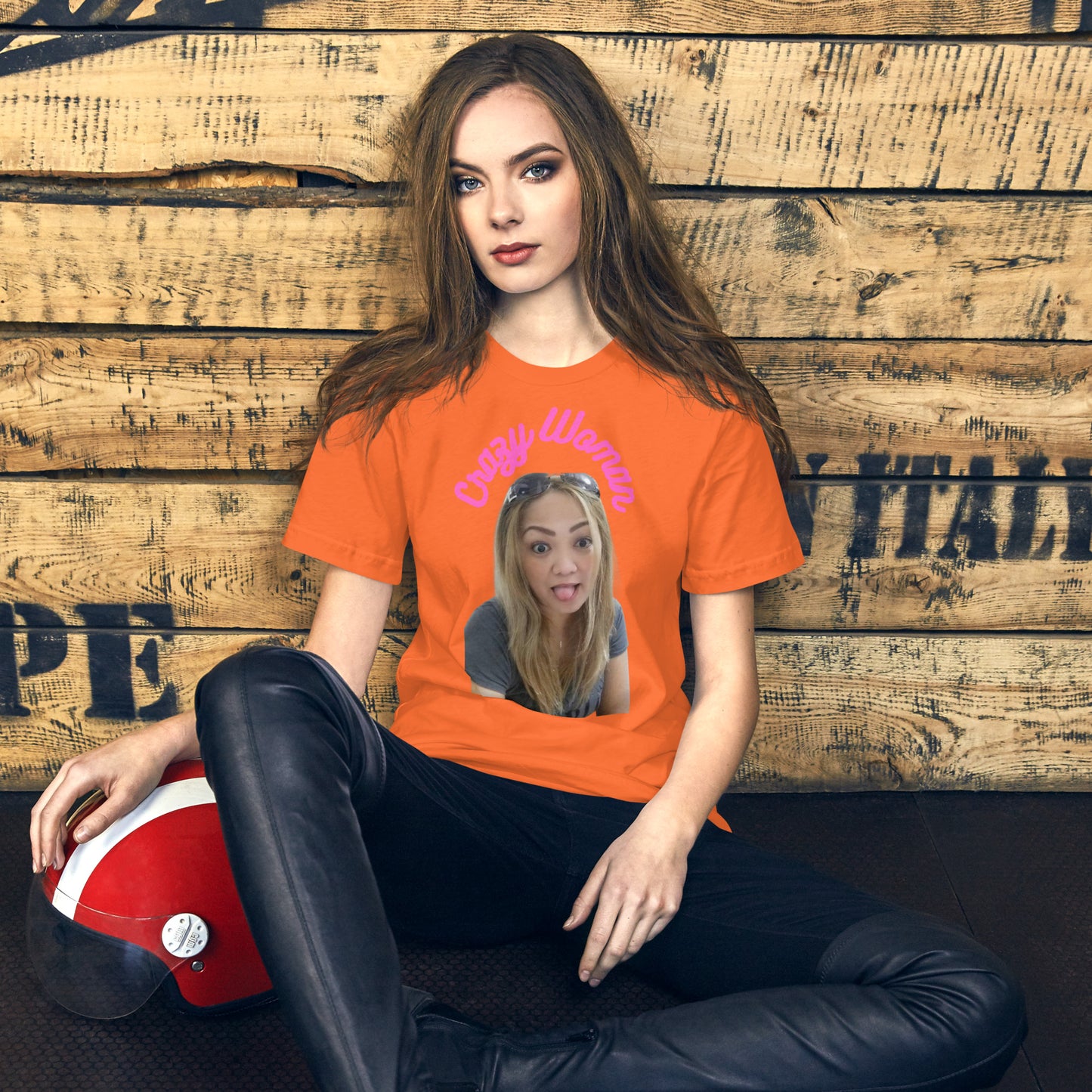 Crazy Woman - Extra colors -Unisex t-shirt