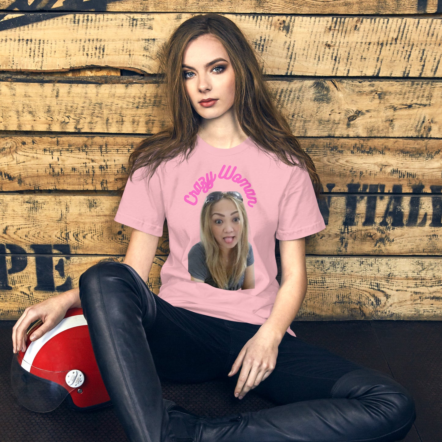 Crazy Woman - Extra colors -Unisex t-shirt