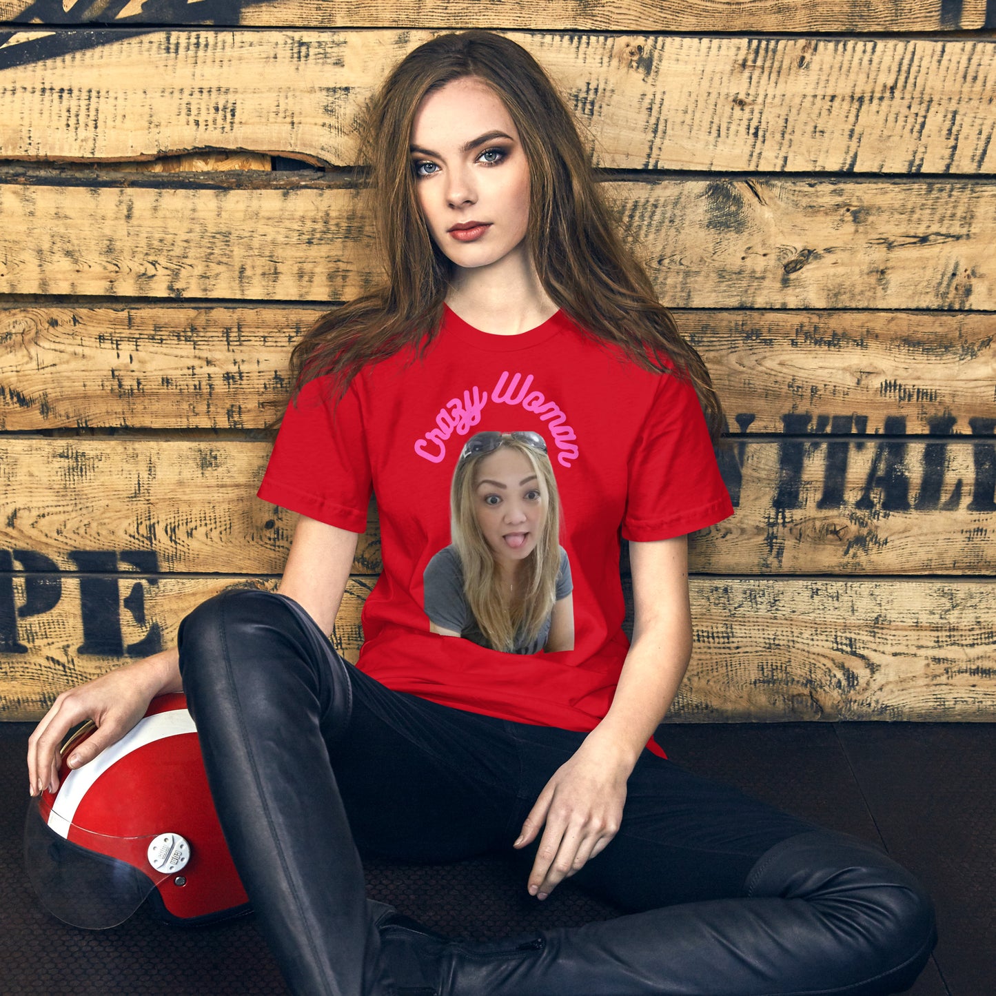 Crazy Woman - Extra colors -Unisex t-shirt