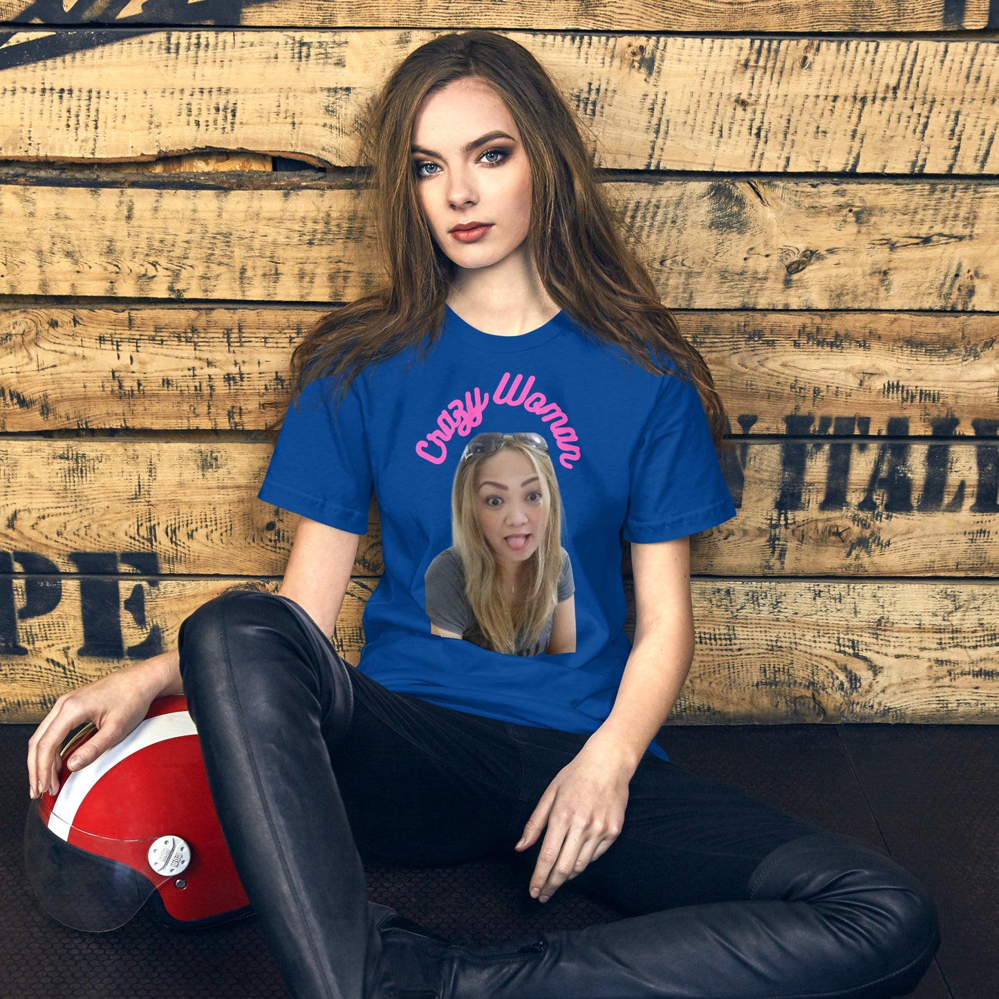 Crazy Woman - Extra colors -Unisex t-shirt